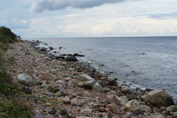 kysten ved helligpeder paa bornholm